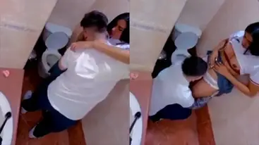 Pelajar SMA Ngentot di Toilet Sekolah Skandal Viral